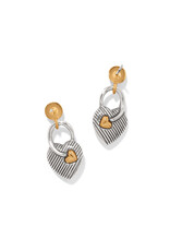 Brighton Brighton JA0206 One Heart Post Drop Earrings