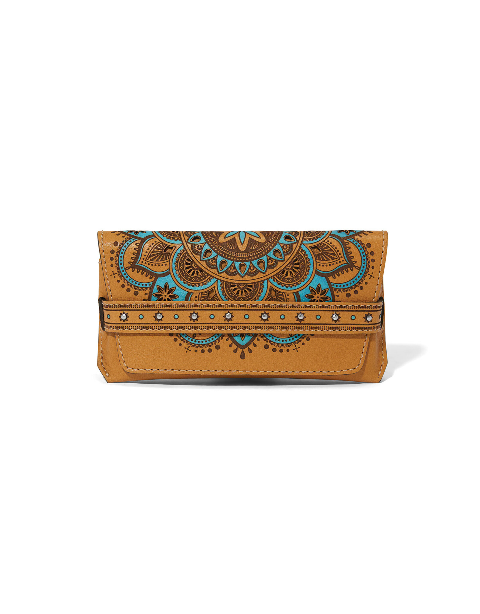 Brighton Brighton E55794 Camel Mosaic Sunglass Case