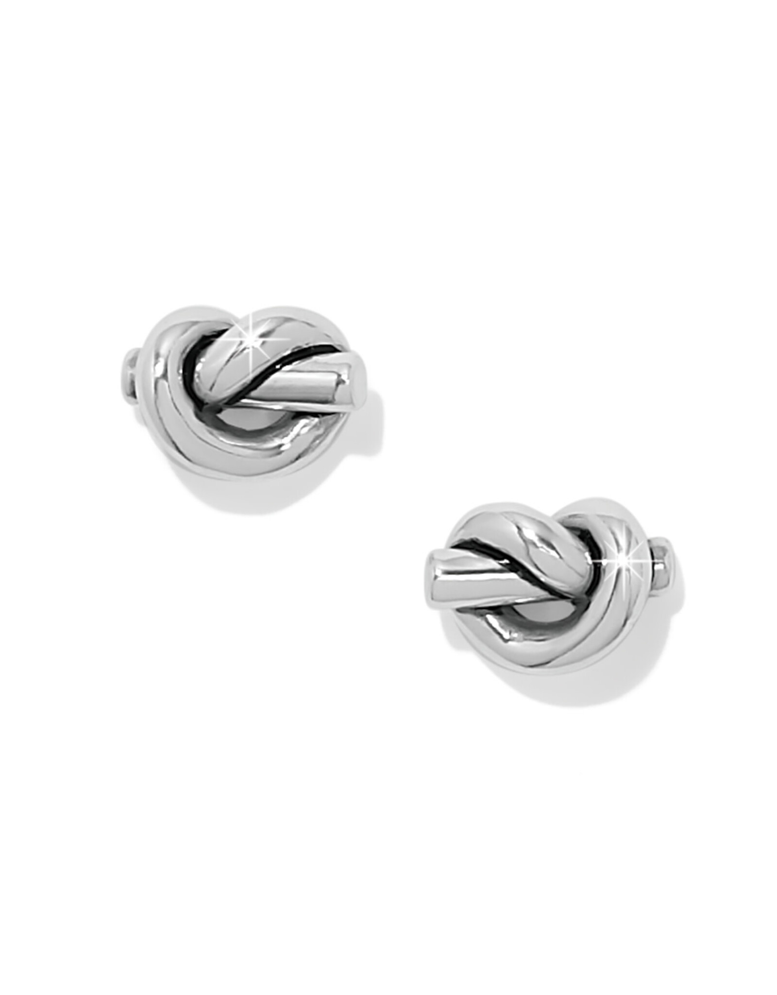 Brighton Brighton JA0195 Interlok Single Knot Post Earrings