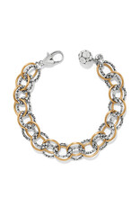 Brighton Brighton JF0377 Pebble Link Two Tone Bracelet