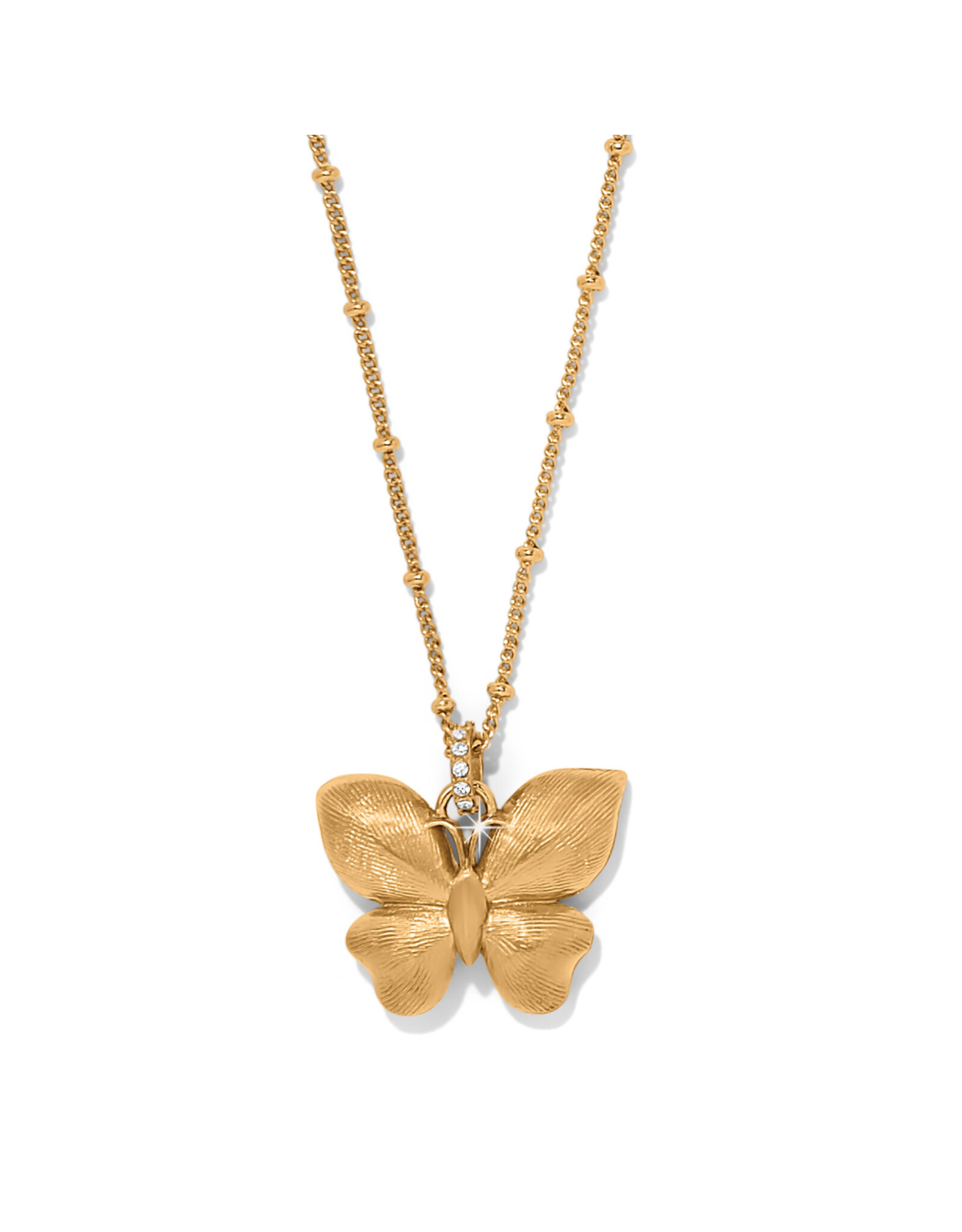Brighton Brighton JM0037 Everbloom Flutter Pave Necklace