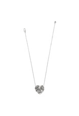 Brighton Brighton JM0052 Flora Heart Silver Necklace