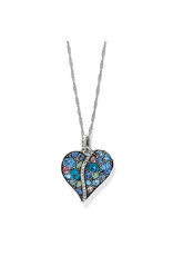 Brighton Brighton JM0056 Trust Your Journey Blues Heart Necklace