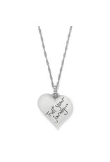 Brighton Brighton JM0056 Trust Your Journey Blues Heart Necklace