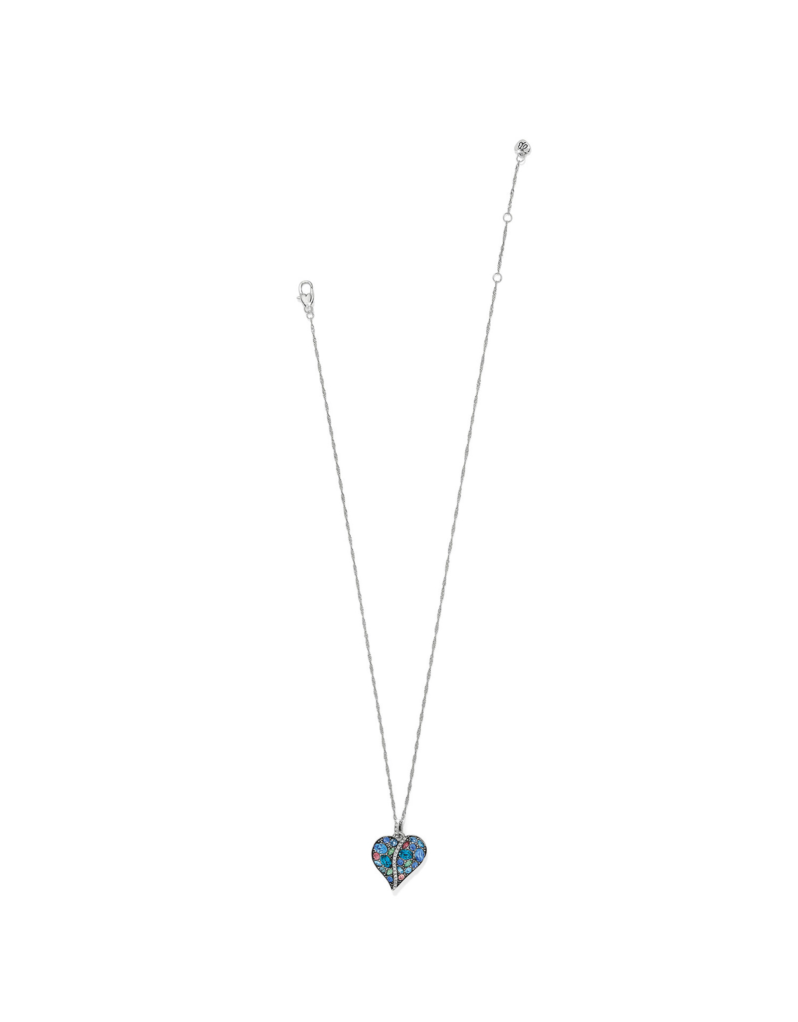 Brighton Brighton JM0056 Trust Your Journey Blues Heart Necklace