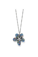 Brighton Brighton JM0057 Trust Your Journey Blues Flower Necklace