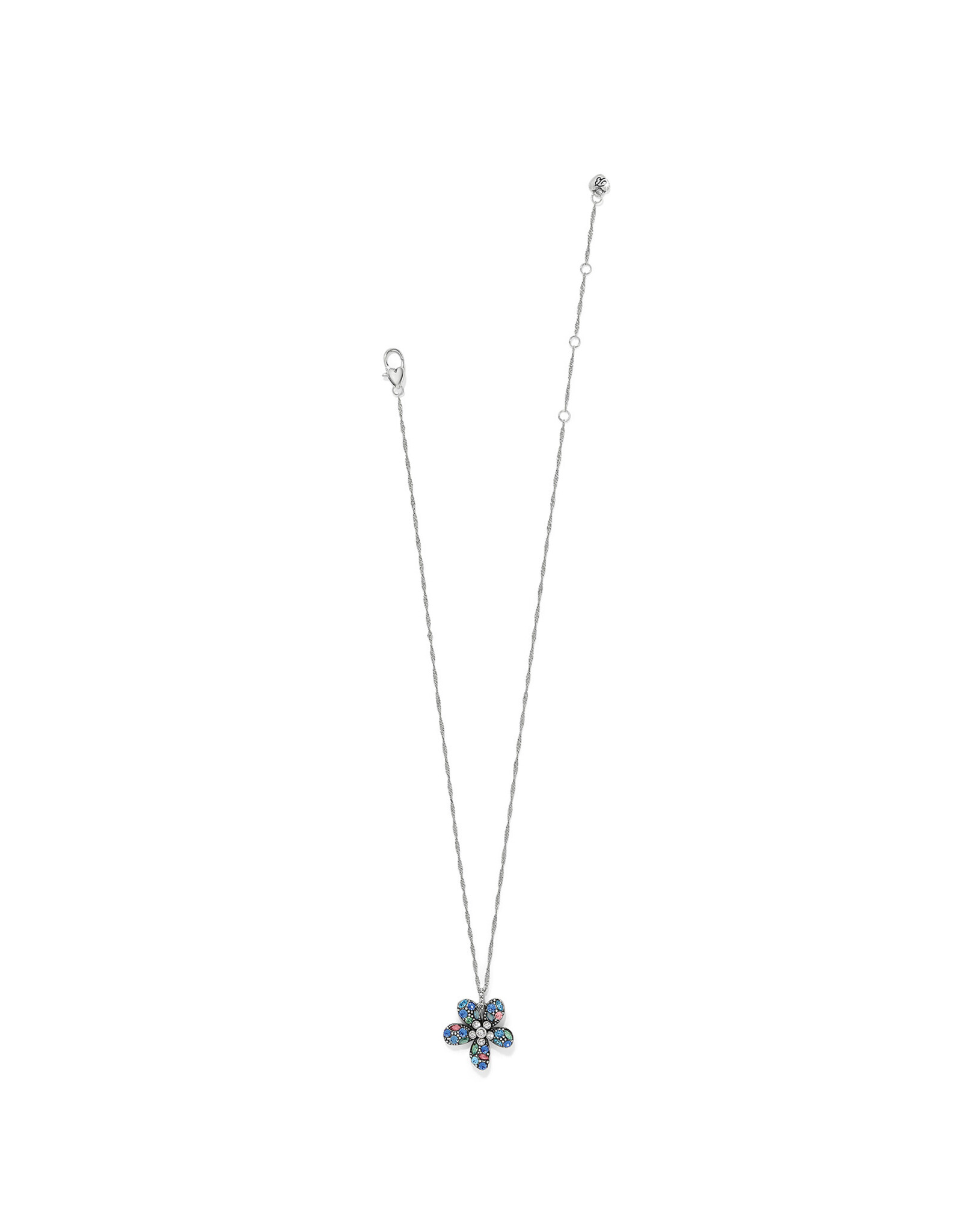 Brighton Brighton JM0057 Trust Your Journey Blues Flower Necklace