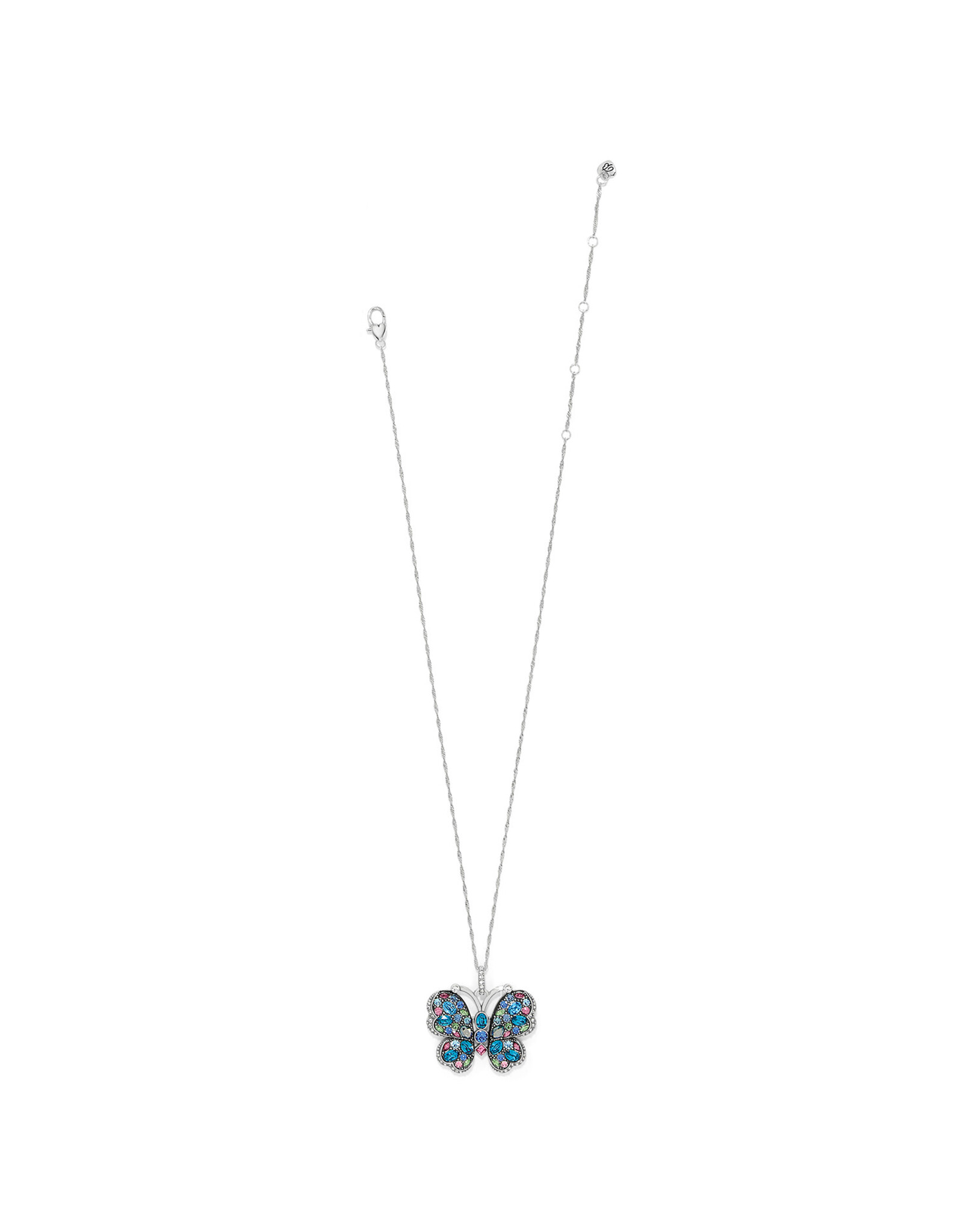 Brighton Brighton JM0058 Trust Your Journey Blues Butterfly Necklace