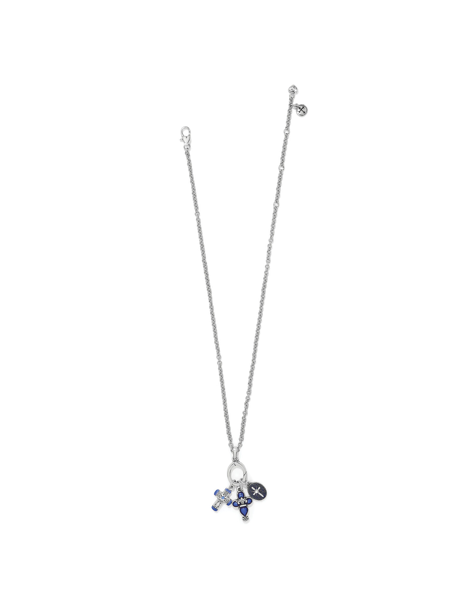 Brighton Brighton JM0065 Unity Cross Blue Necklace