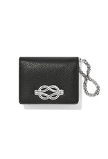 Brighton Brighton T22743 Black Interlok Harmony Small Wallet