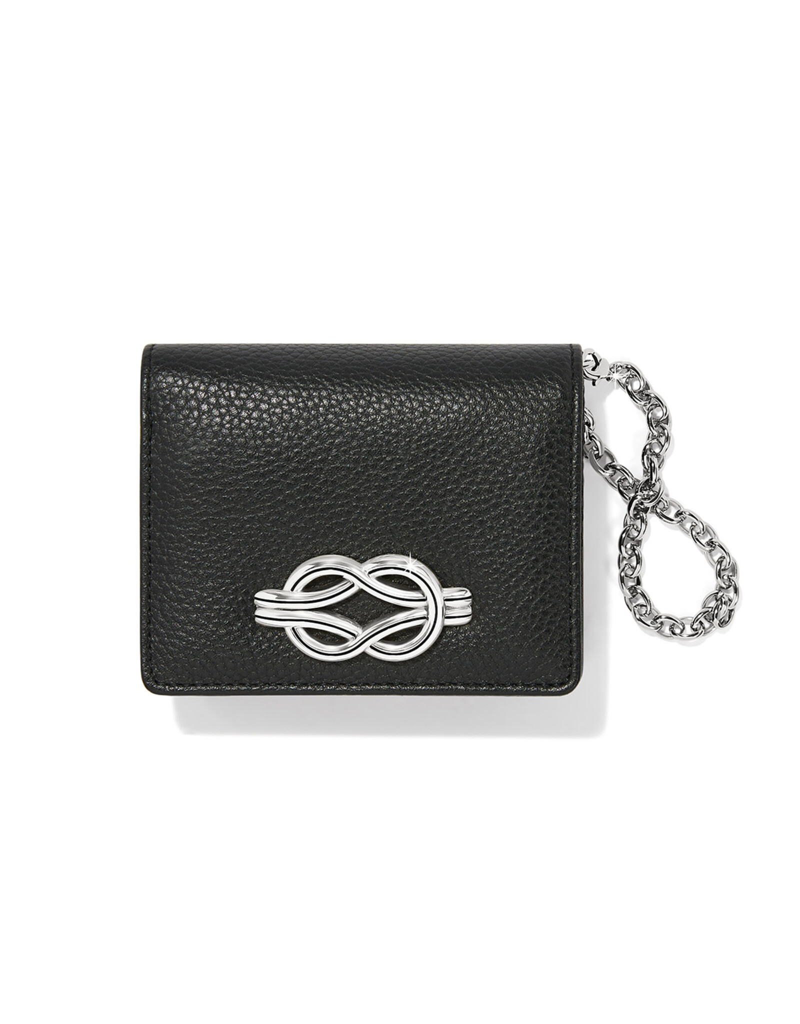 Brighton Brighton T22743 Black Interlok Harmony Small Wallet