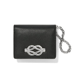Brighton Brighton T22743 Black Interlok Harmony Small Wallet