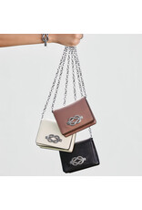 Brighton Brighton T22743 Black Interlok Harmony Small Wallet