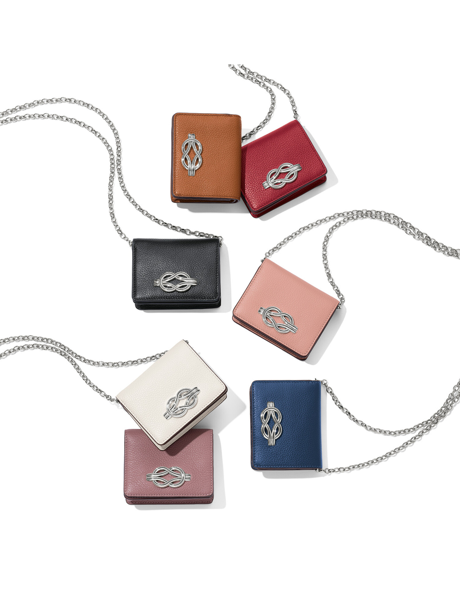 Brighton Brighton T22743 Black Interlok Harmony Small Wallet