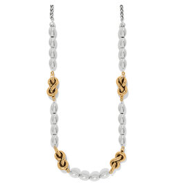 Brighton Brighton JM0049 Interlok Single Knot Drop Collar Neckace