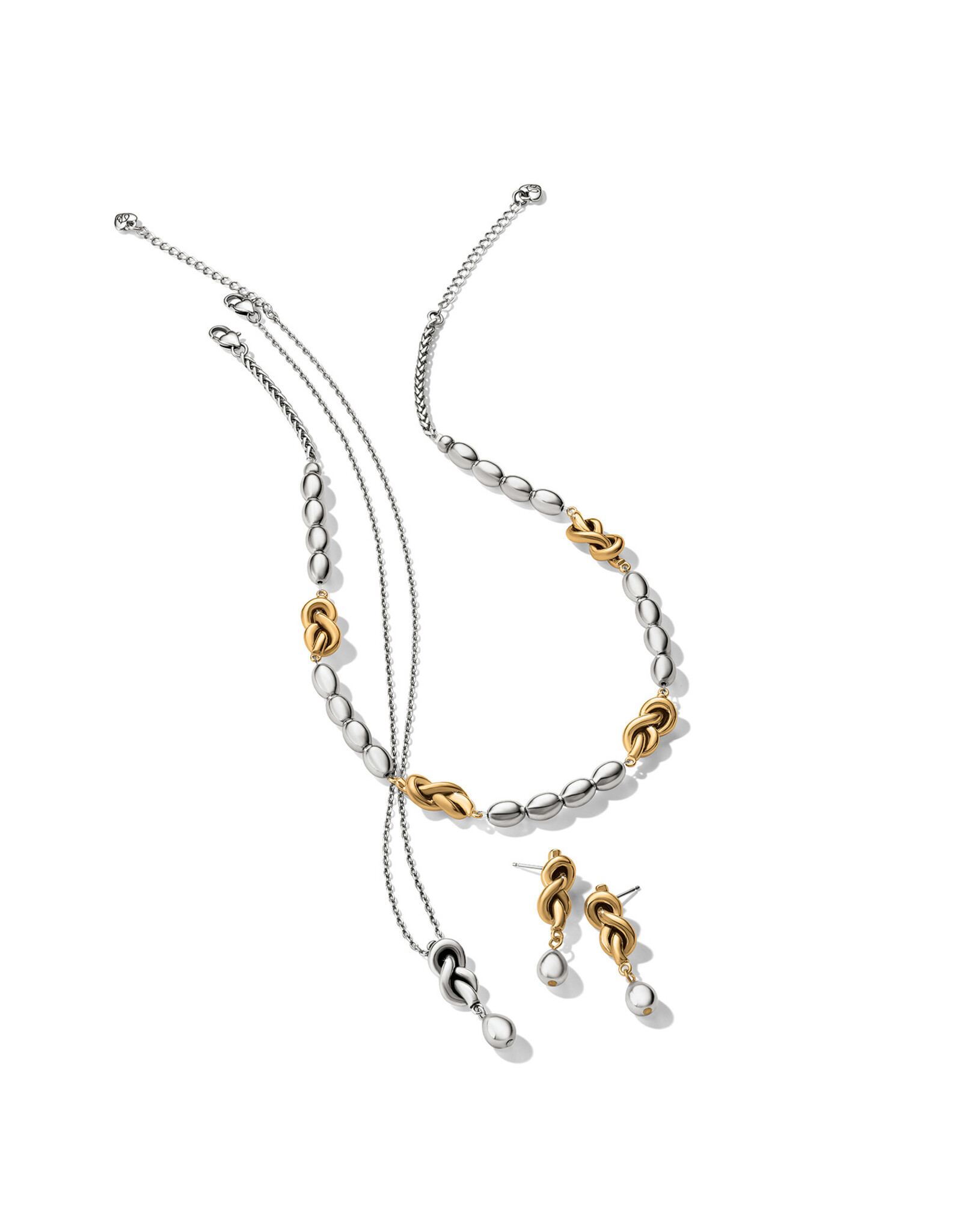 Brighton Brighton JM0049 Interlok Single Knot Drop Collar Neckace