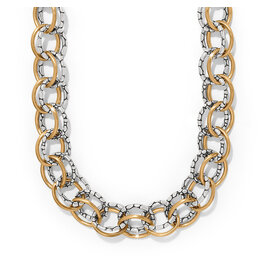 Brighton Brighton JM0082 Pebble Link Two Tone Necklace