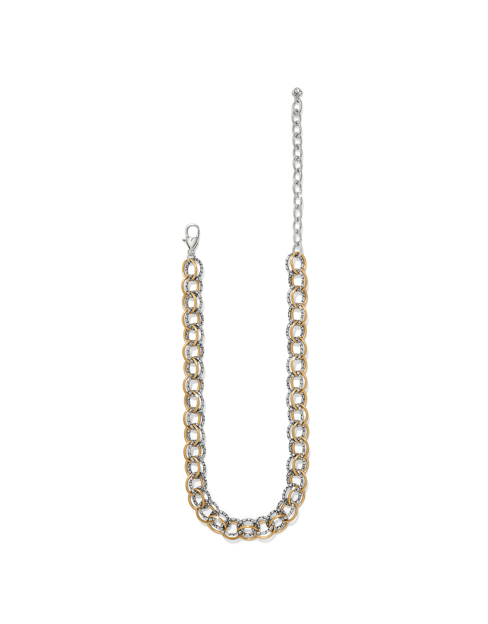 Brighton Brighton JM0082 Pebble Link Two Tone Necklace