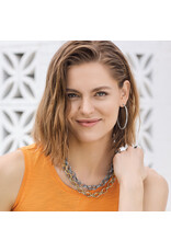 Brighton Brighton JM0082 Pebble Link Two Tone Necklace