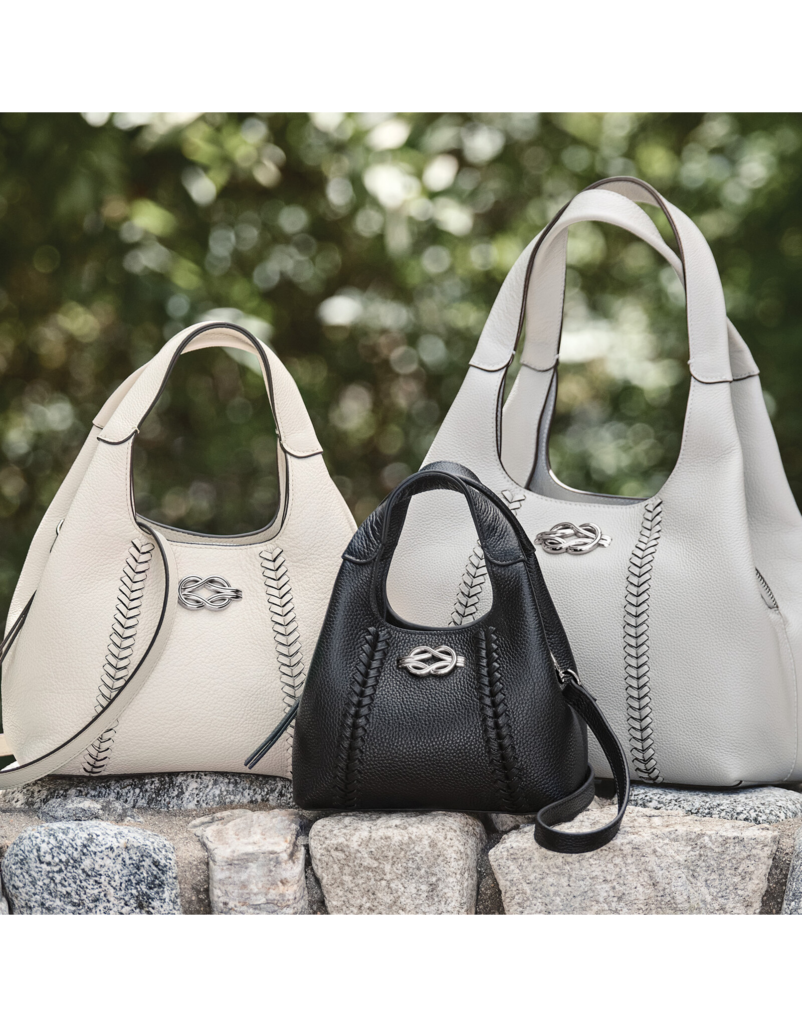 Brighton Brighton H4440S Sterling Interlok Selene Shoulderbag