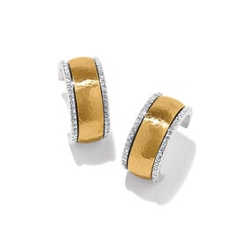 Brighton Brighton JA9968 Meridian Geo Small Hoop Earring