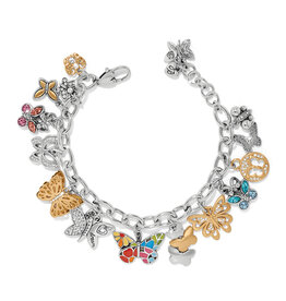 Brighton Brighton JF0370 Forever Butterfly Charm Bracelet