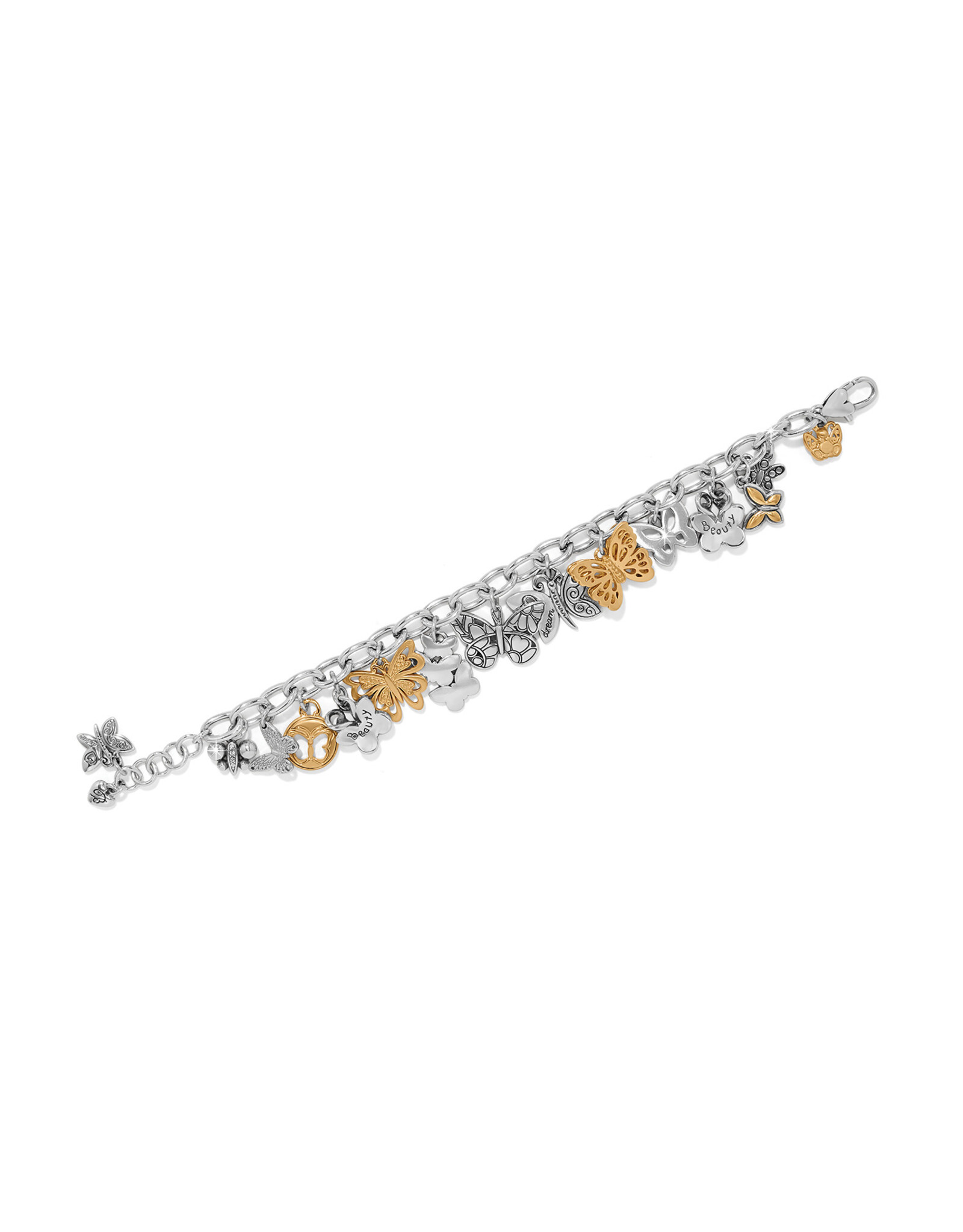 Brighton Brighton JF0370 Forever Butterfly Charm Bracelet