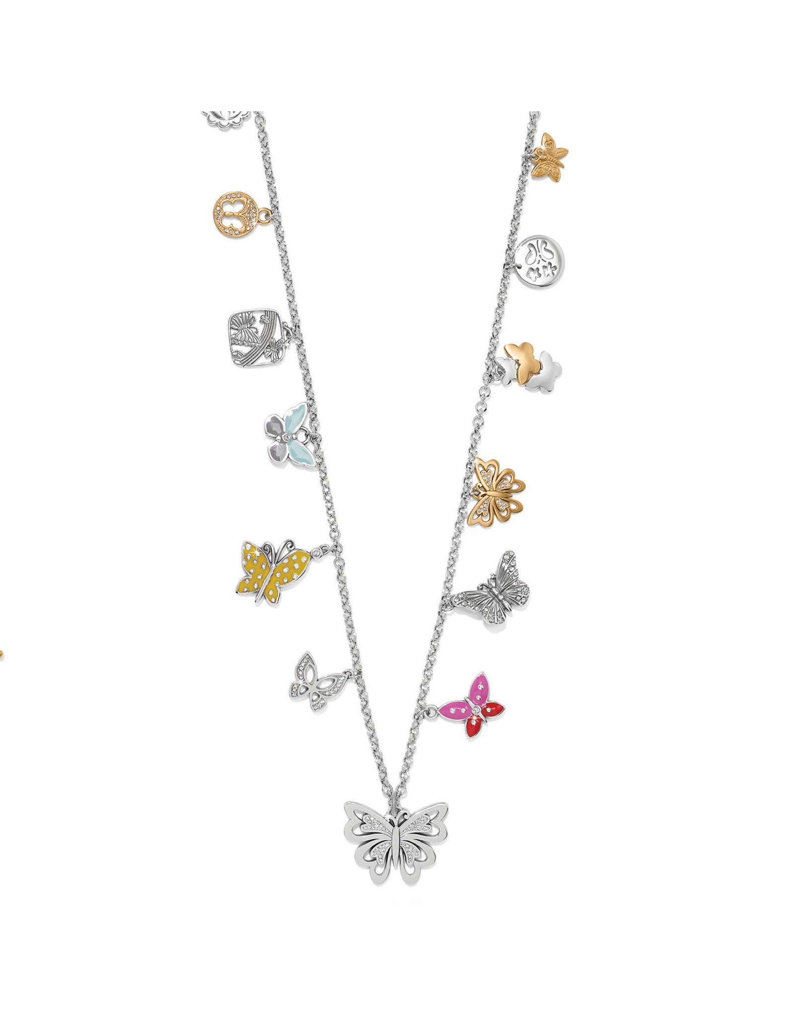 Brighton Brighton JM0067 Forever Butterfly Charm Necklace