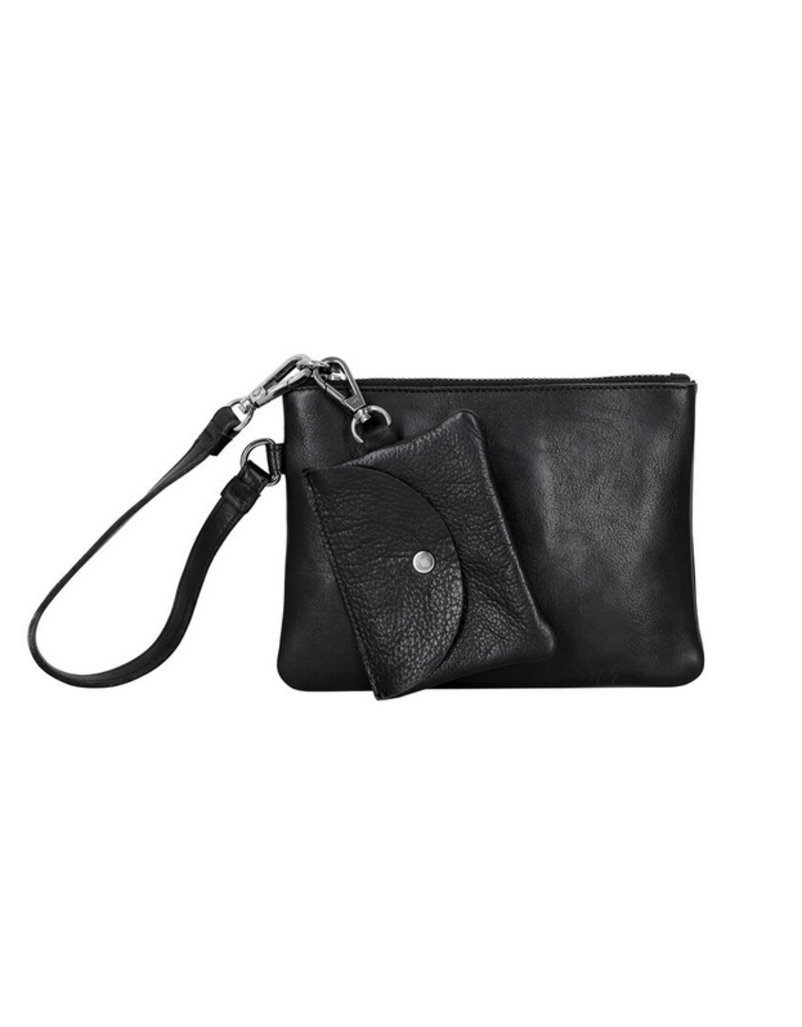Latico Latico 3261BLK Leather Black Poetry Pouch