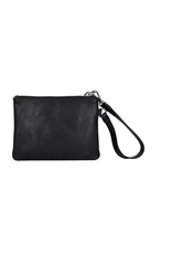 Latico Latico 3261BLK Leather Black Poetry Pouch