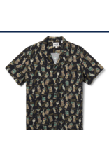 Reyn Spooner Reyn M674912925 Maui Mai Tai Camp Shirt Black