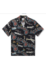Reyn Spooner Reyn M674812925 Birds in Paradise Camp Shirt Black