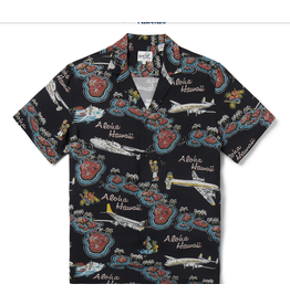 Reyn Spooner Reyn M674812925 Birds in Paradise Camp Shirt Black