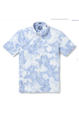 Reyn Spooner Reyn M543012525 Aloha Biscus Button Front White