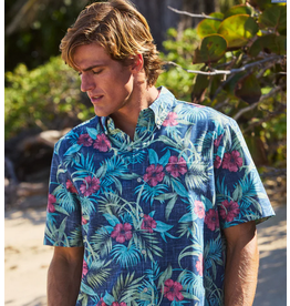 Reyn Spooner Reyn M670212525 Palm Floral Classic Button Front