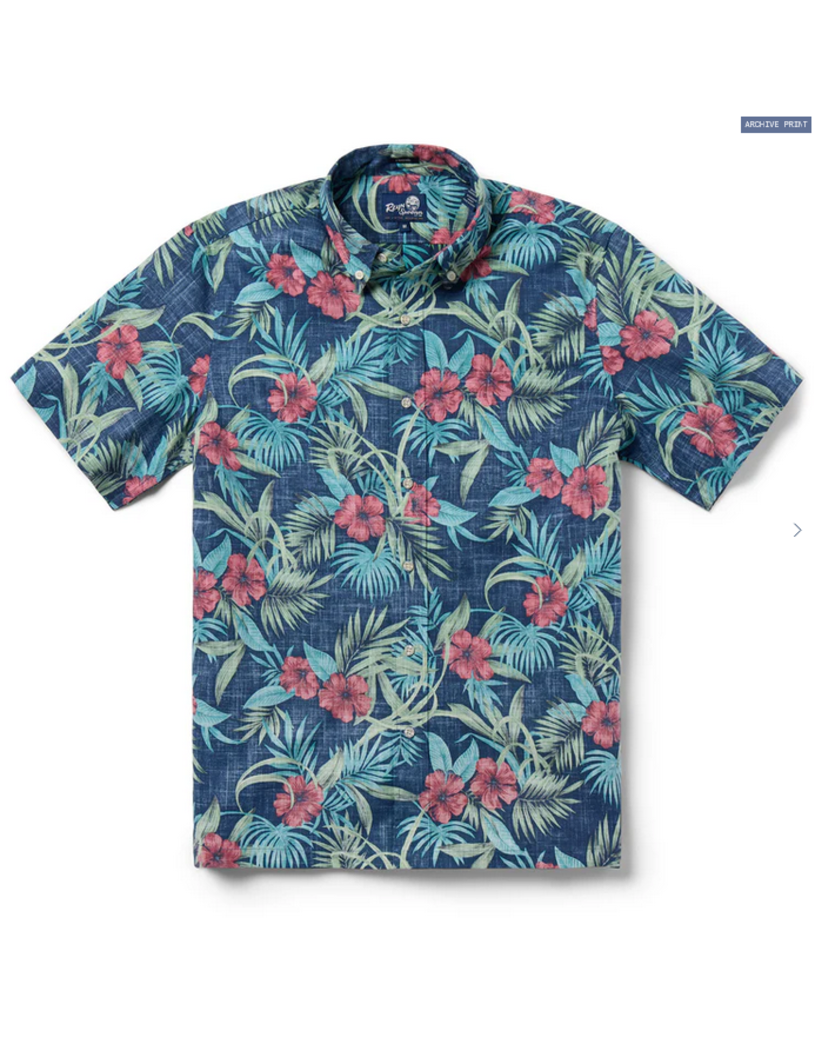 Reyn Spooner Reyn M670212525 Palm Floral Classic Button Front