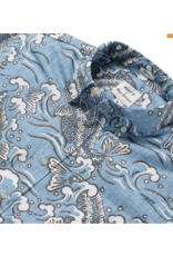 Reyn Spooner Reyn M661012525 Koi Stream by Eddy Classic Button Front Dusty Blue