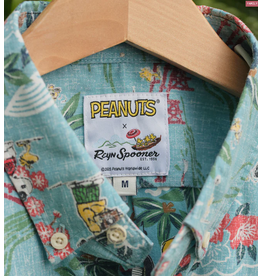 Reyn Spooner Reyn M697412525 Peanuts in Japan Button Front