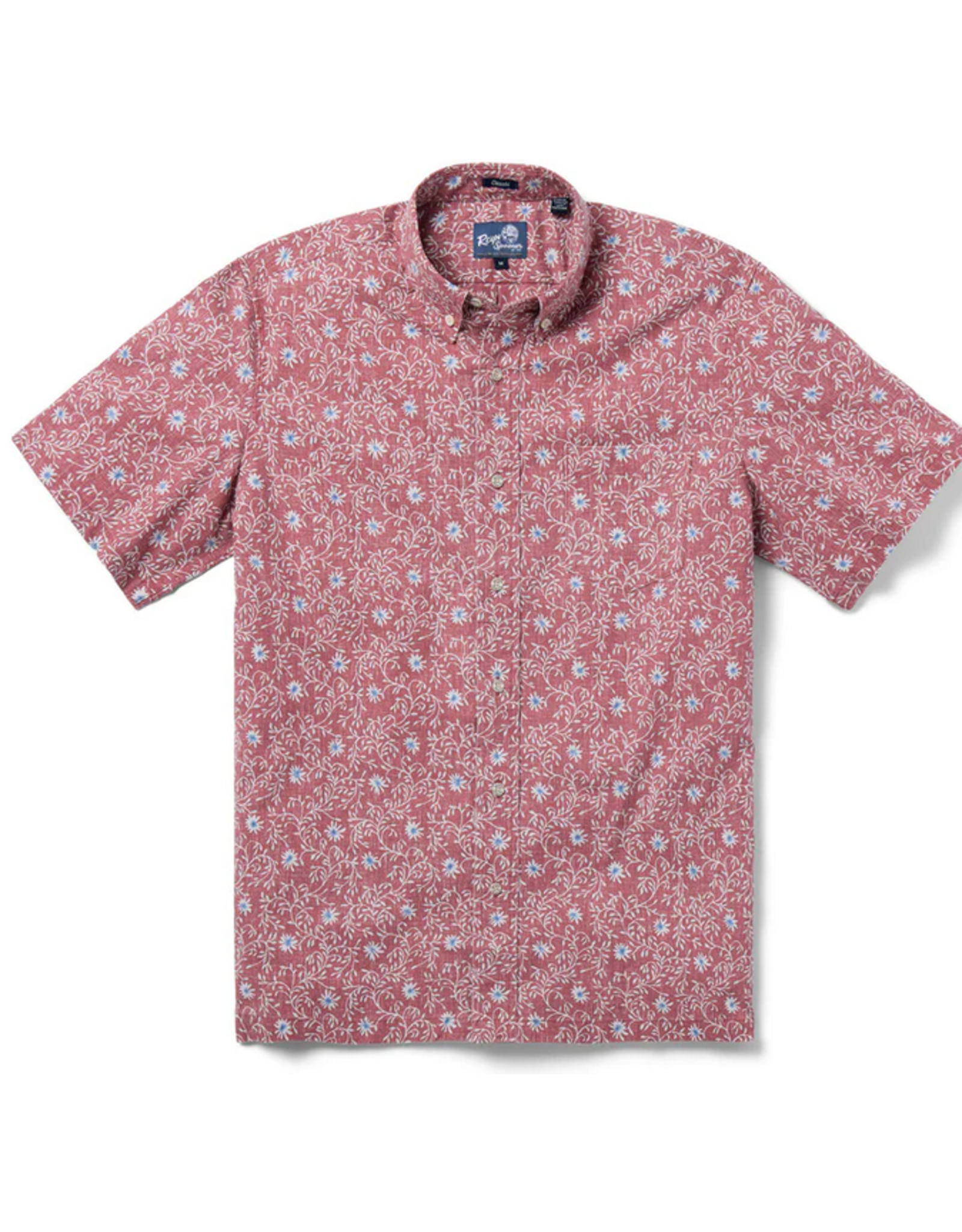 Reyn Spooner Reyn M670412525 Country Daisy Button Front Faded Ginger