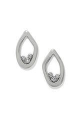 Brighton Brighton JA0230 Cascade Lumina Silver Post Earrings