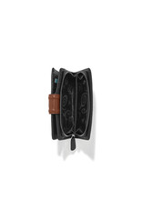Brighton Brighton T22843 Black Brown Shelby Medium Wallet