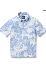 Reyn Spooner Reyn K543026025 Aloha Biscus Kids Button Front Shirt White