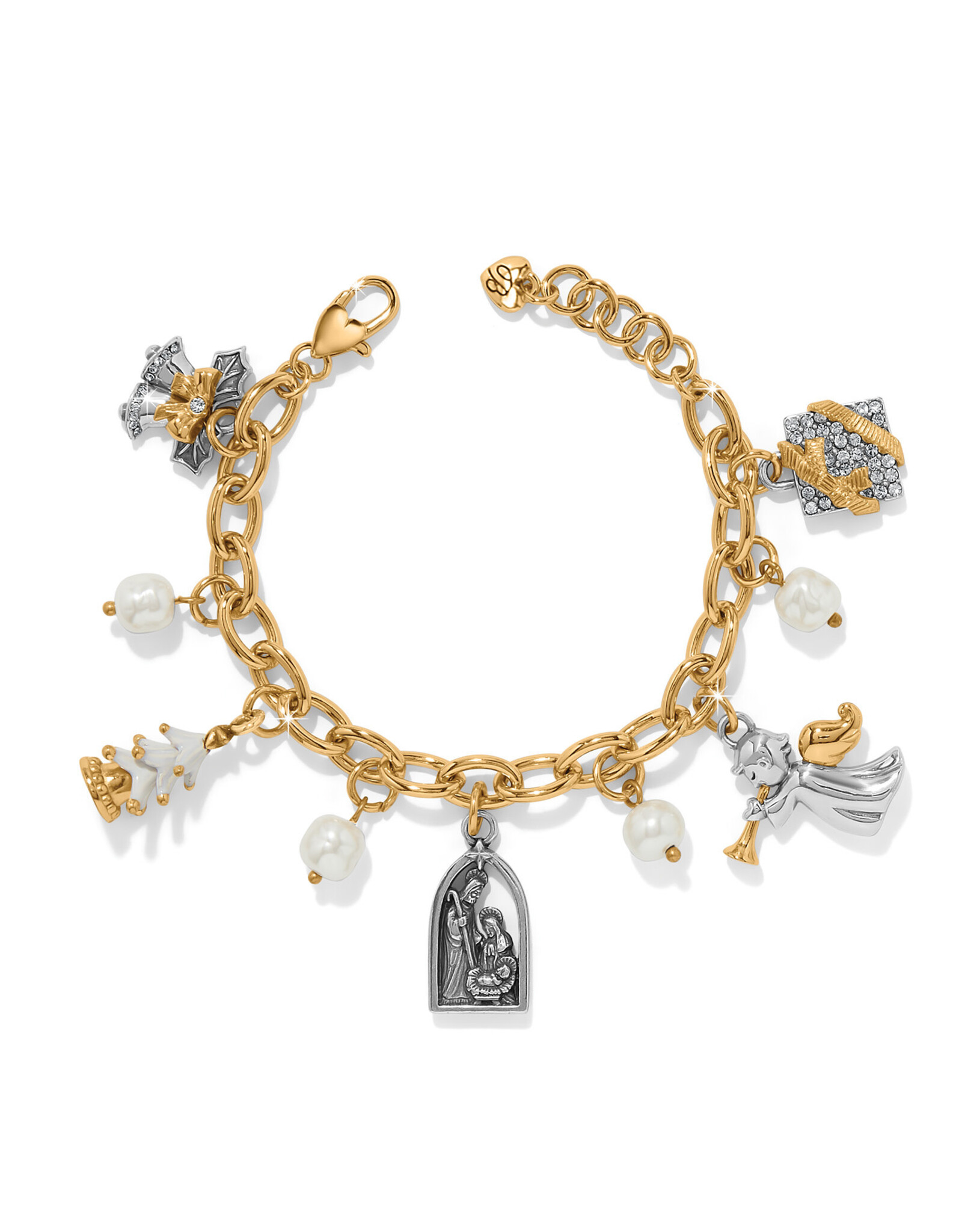 Brighton Brighton JF0404 Joyful Season Charm Bracelet