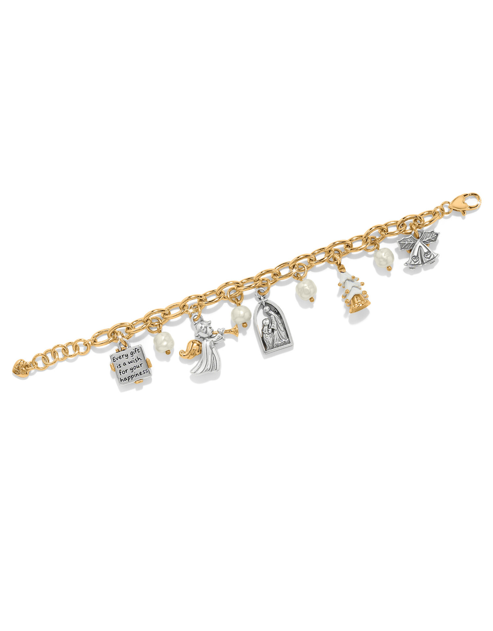 Brighton Brighton JF0404 Joyful Season Charm Bracelet