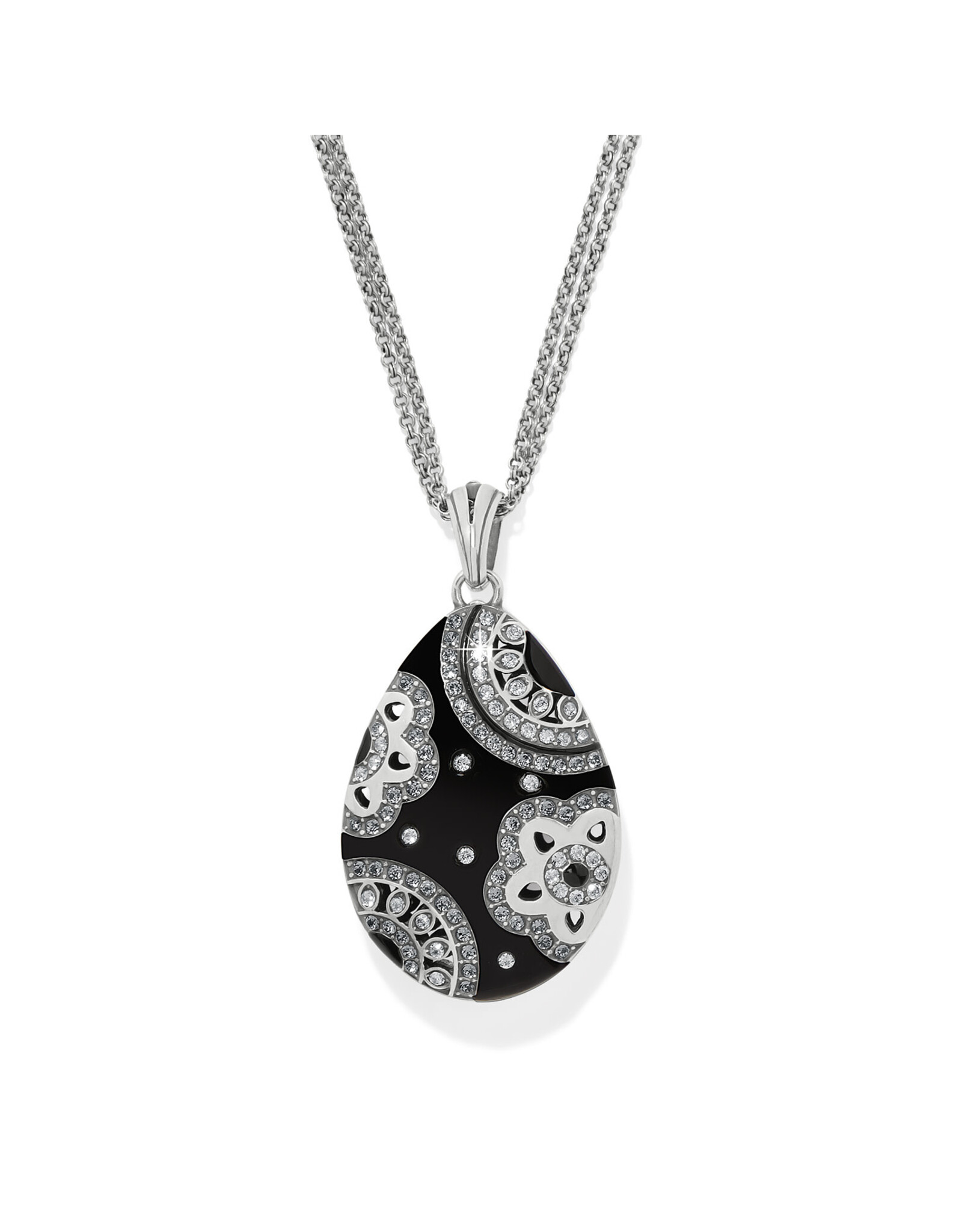 Brighton Brighton JM0141 Flora Convertible Black Necklace