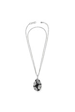 Brighton Brighton JM0141 Flora Convertible Black Necklace Brighton Brighton JM0141 Flora Convertible Black Necklace