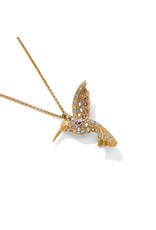 Brighton Brighton JM0142 Trust Your Journey Hummingbird Gold Necklace