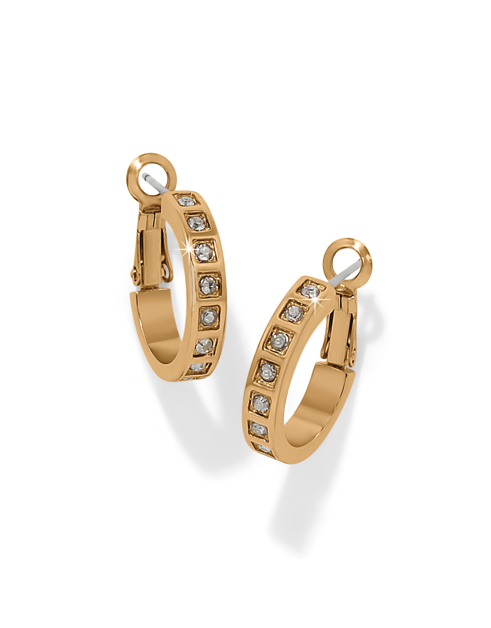 Brighton Brighton JA0263 Love Knows Gold Hoop Earrings
