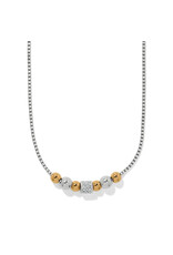 Brighton Brighton JM0121 Meridian Petite Station Two Tone Necklace
