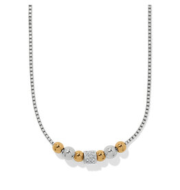 Brighton Brighton JM0121 Meridian Petite Station Two Tone Necklace